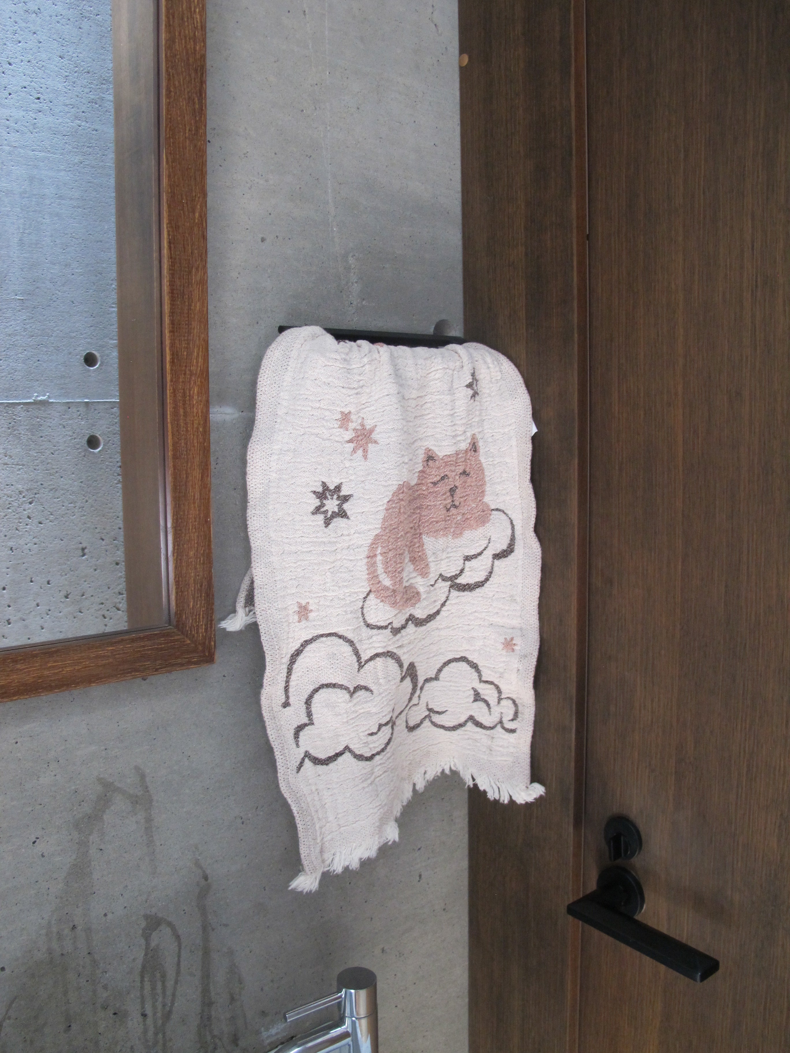 フェイスタオル　猫　