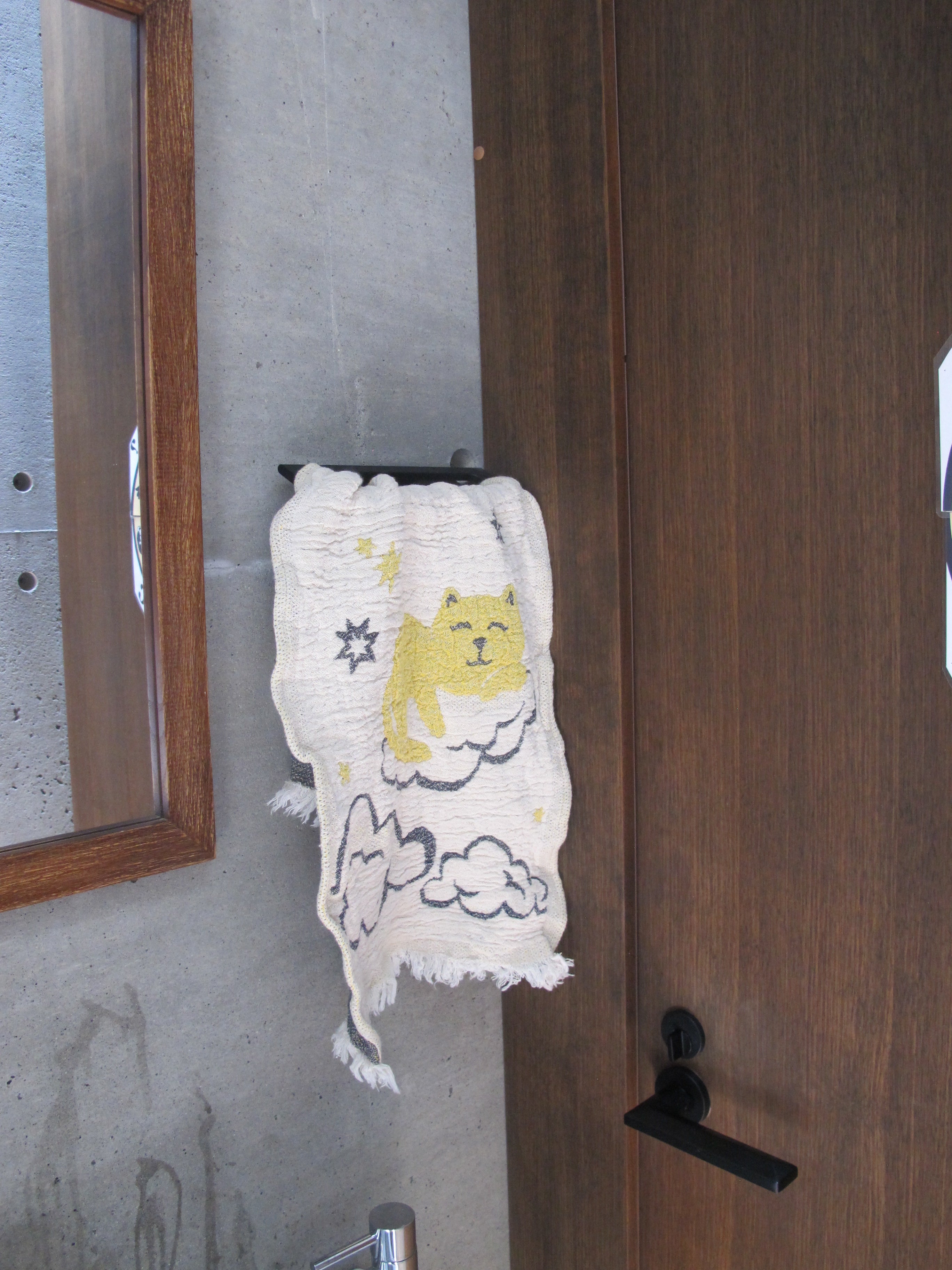 フェイスタオル　猫　