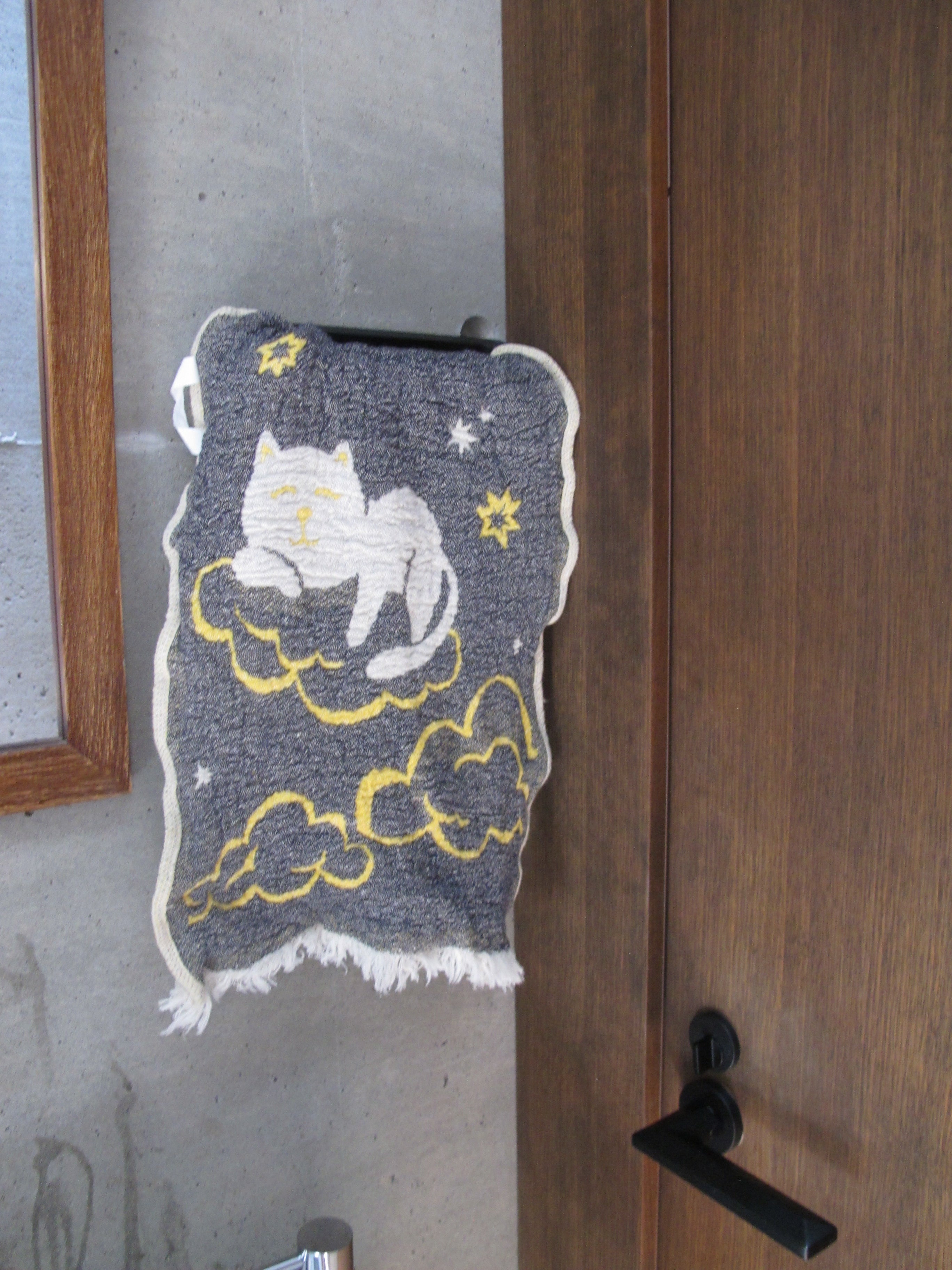 フェイスタオル　猫　